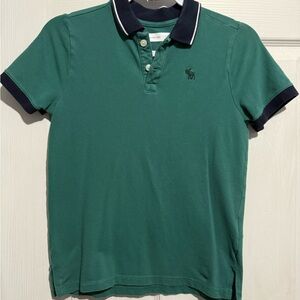 Abercrombie Kids Forest Green Polo Shirt